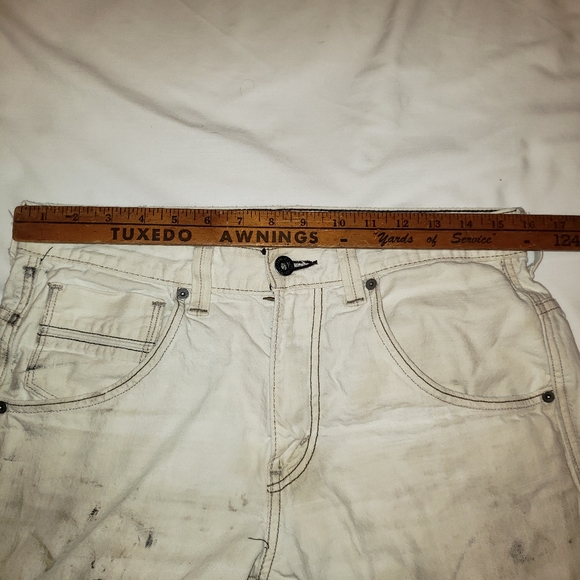 Super stained distressed bleached levi jeans Sz 31 - Picture 10 of 16